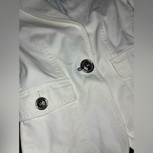 Prich pride & rich white fitted blazer sz small 160/84A - Picture 4 of 8